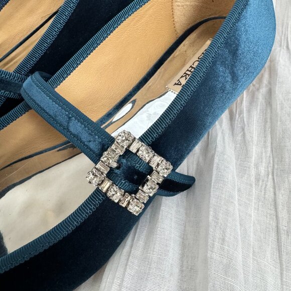 Badgley Mischka Women's Brystol Mary Jane Flat 8.5 - Picture 5 of 13